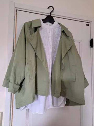 올리브 그린 오버 사이즈 자켓 hagumu