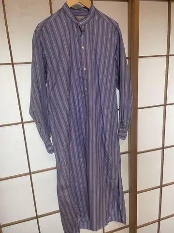 샤르베 셔츠 원피스