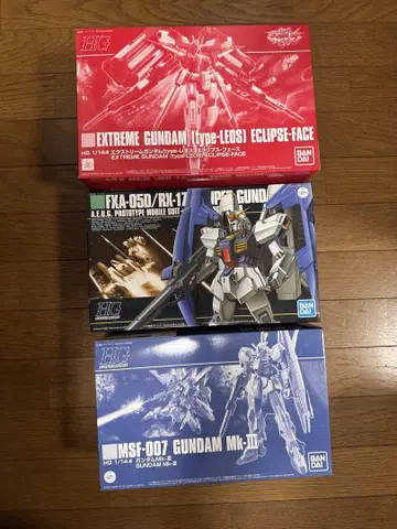 HG 익스트림 건담 슈퍼 건담 건담 Mk-III 세트