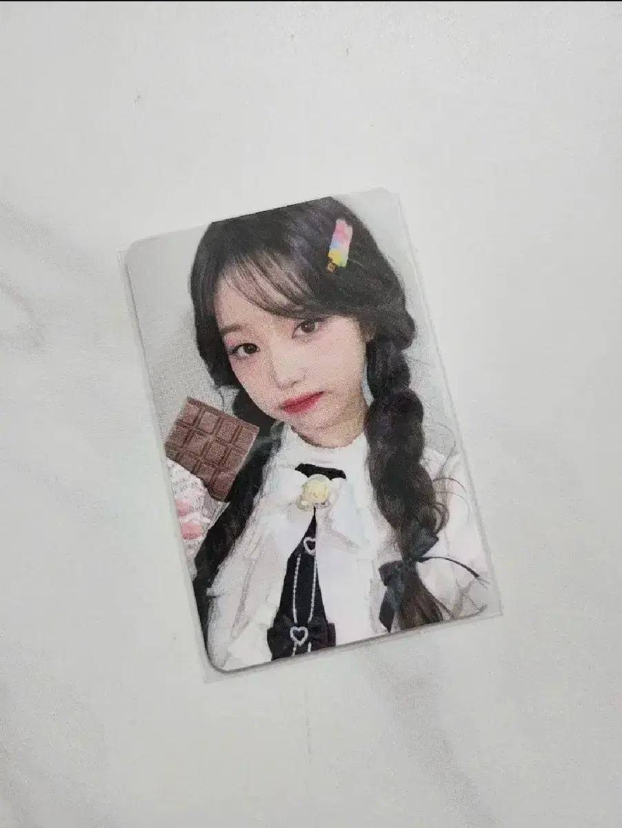 아이브 장원영 엠파시 위드뮤 럭키드로우 초코녕 포토카드