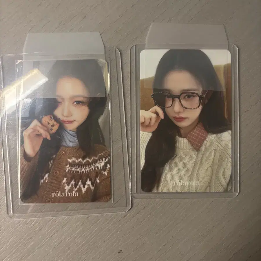장원영 로라로라 포토카드