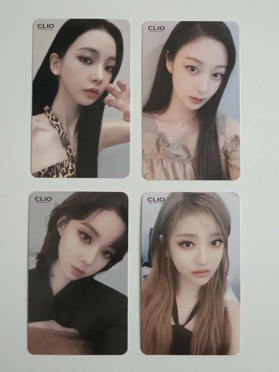 에스파 클리오 포카 일괄 포토카드 aespa clio 카리나 지젤 윈터
