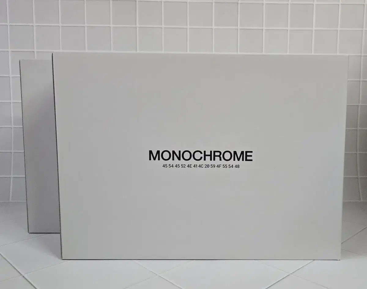 방탄소년단 모노크롬 스토리지 박스 BTS MONOCHROME BOX