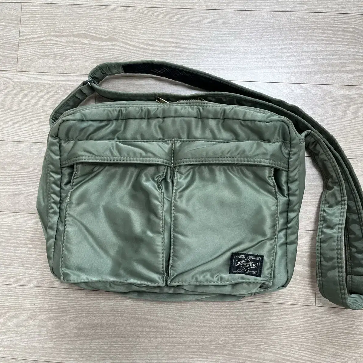 요시다포터 porter 탱커 숄더백 세이지그린 라지 L