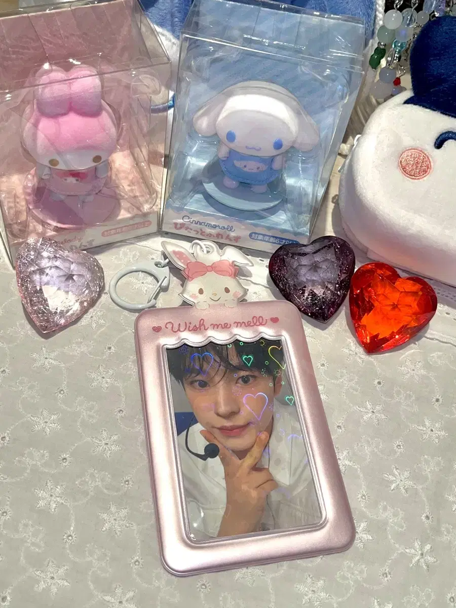 산리오 위시마멜 포카 홀더 판매 양도 엔시티위시 유우시 리쿠 시온 사쿠야