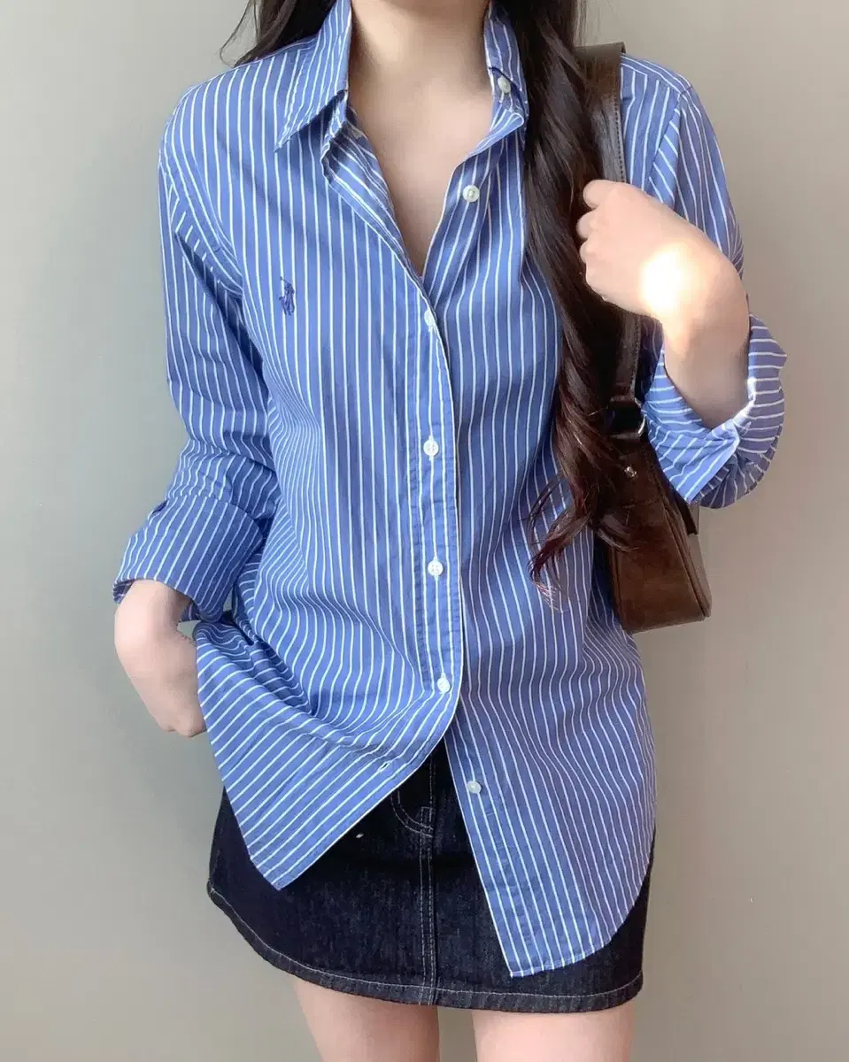 폴로 스트라이프 셔츠