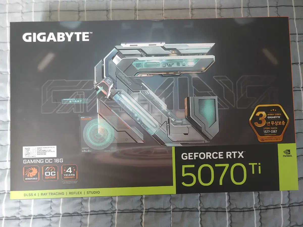 기가바이트 5070ti 게이밍oc 미개봉 새제품 팝니다.