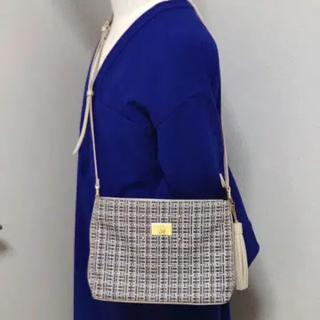 미사용 새상품 라바 제리 숄더백 프린지 참