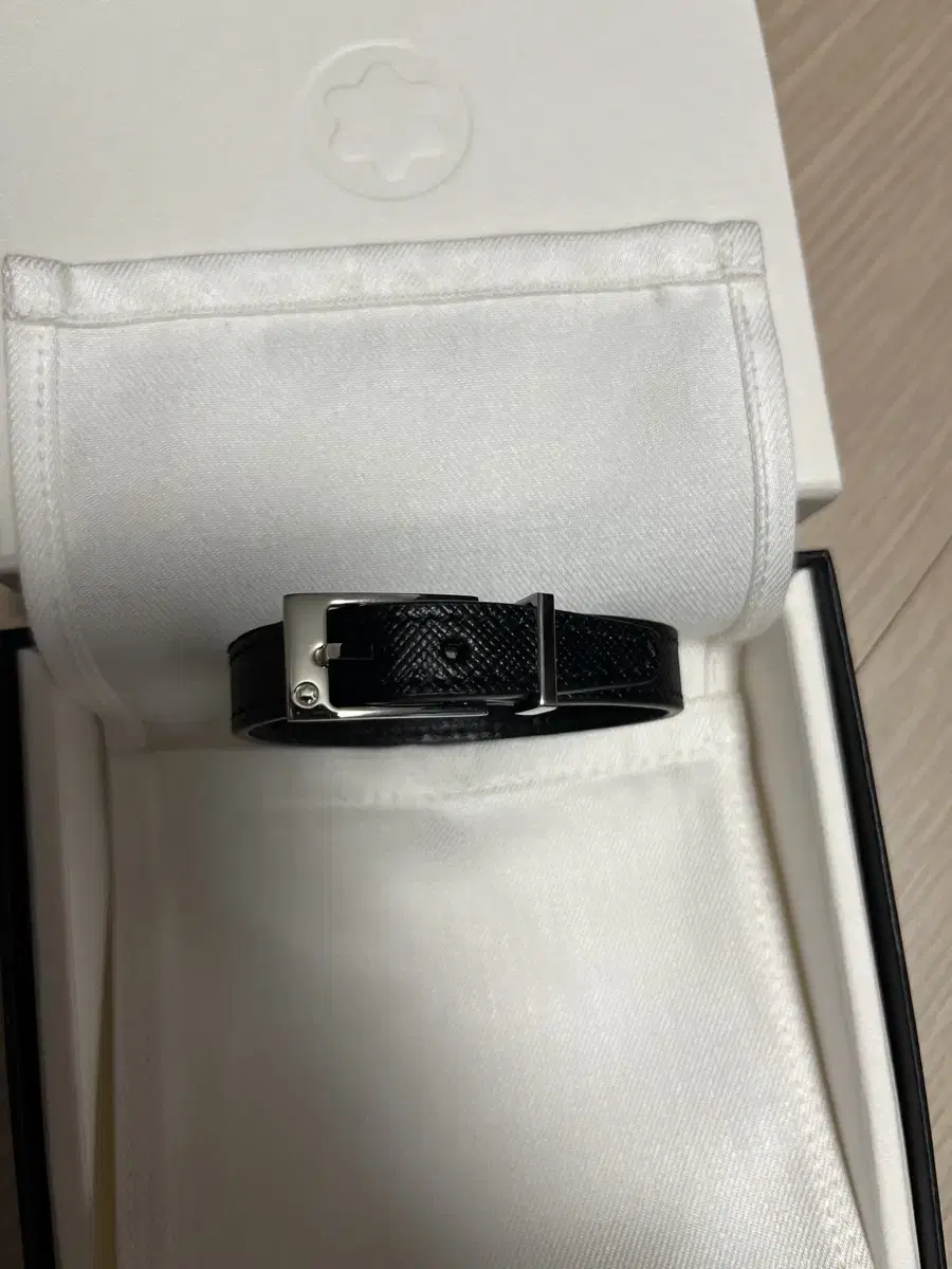 Montblanc Saffiano Leather Bracelet, Medium (New Product)