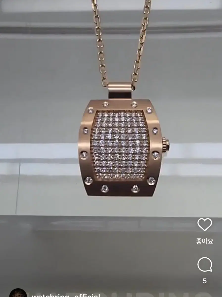 WATCHING Richard Mille L size necklace