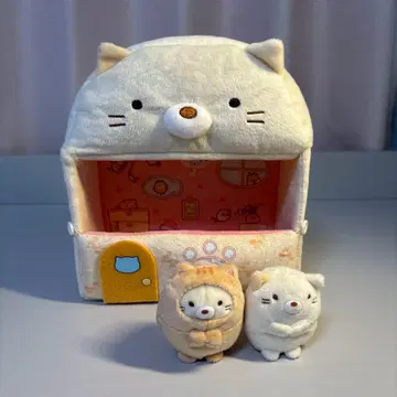 스미코구라시 고양이 3개 세트 캐릭터 굿즈