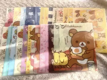 리락쿠마 클리어 파일 묶음 판매