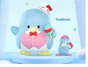 산리오 캐릭터즈 헬로키티 50주년 팝마트 턱시도샘