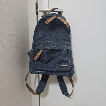 사만다 타바사 데님 백팩