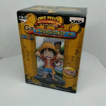 몽키 D. 루피 카드 스탠드 피규어 제일 복권 원피스
