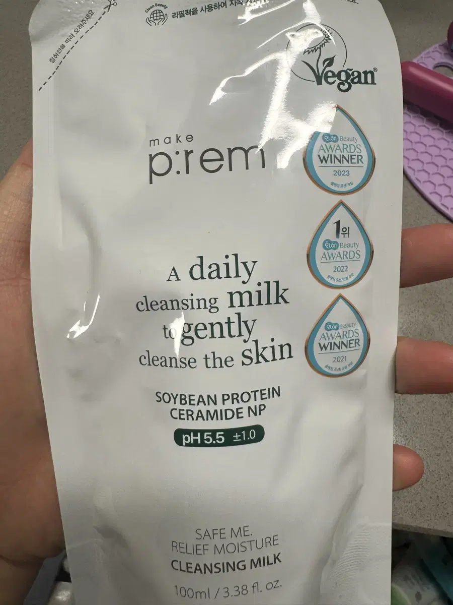 Makeuprem Refillable Cleansing Milk