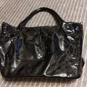 애니에스 B. 토트백 에나멜 A4 새상품급