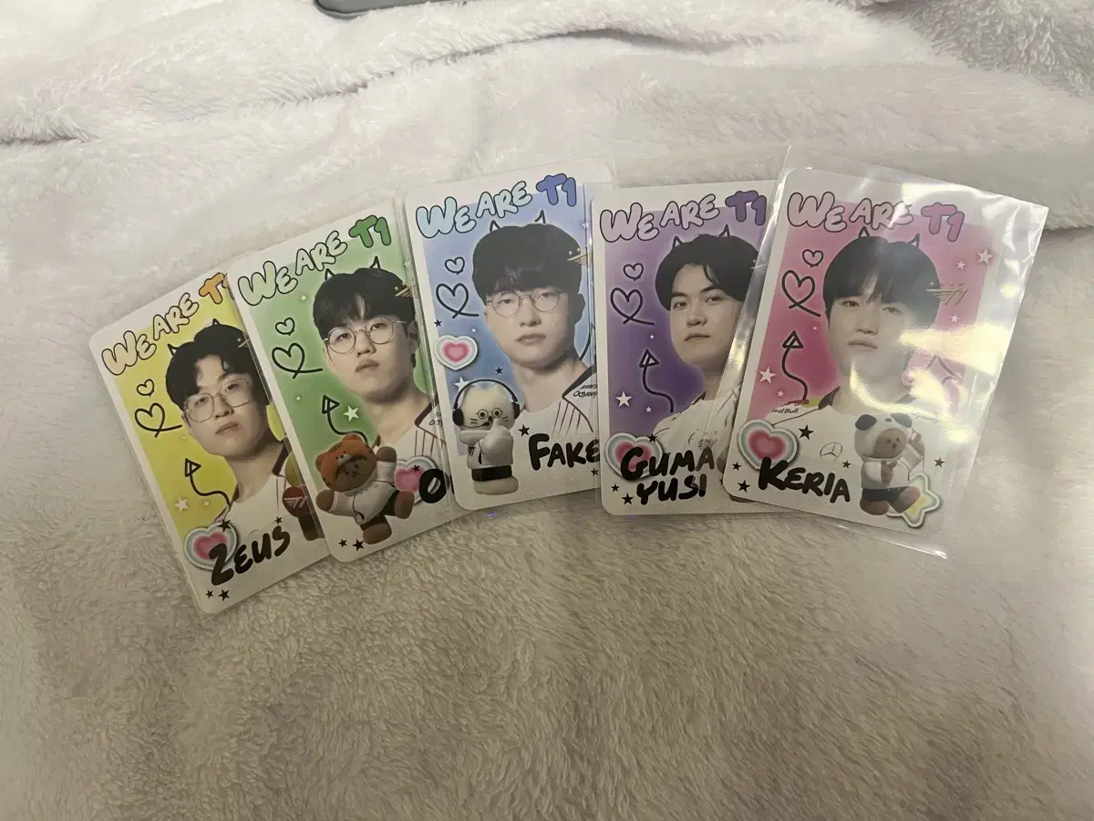 T1 어프어프 3차 포토카드 일괄