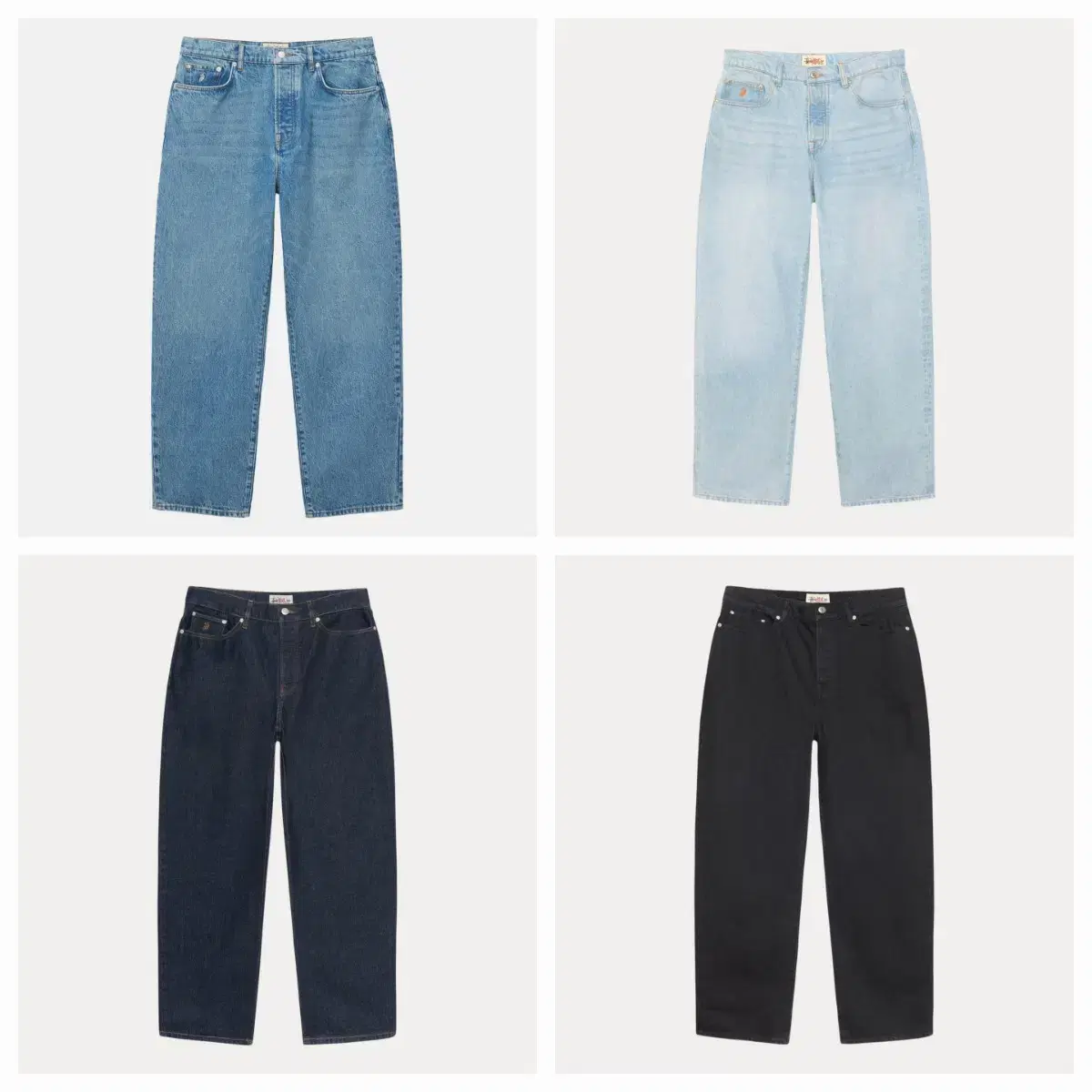(30~36/해외) 스투시 BIG OL JEAN 4종