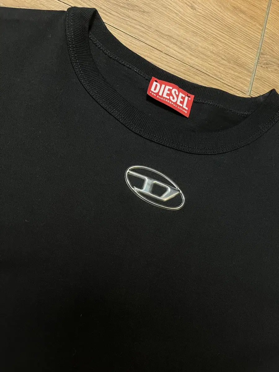 Diesel T-shirt Black 반팔