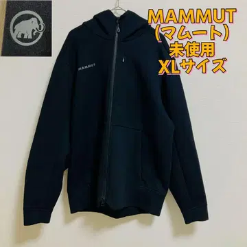 미사용 마무트 다이나모 2.0 자켓 플리스 후드티 속기모 블랙 XL