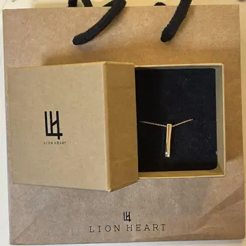 라이온 하트 "LH-1" 프리즘 페어 목걸이 알레르기 대응