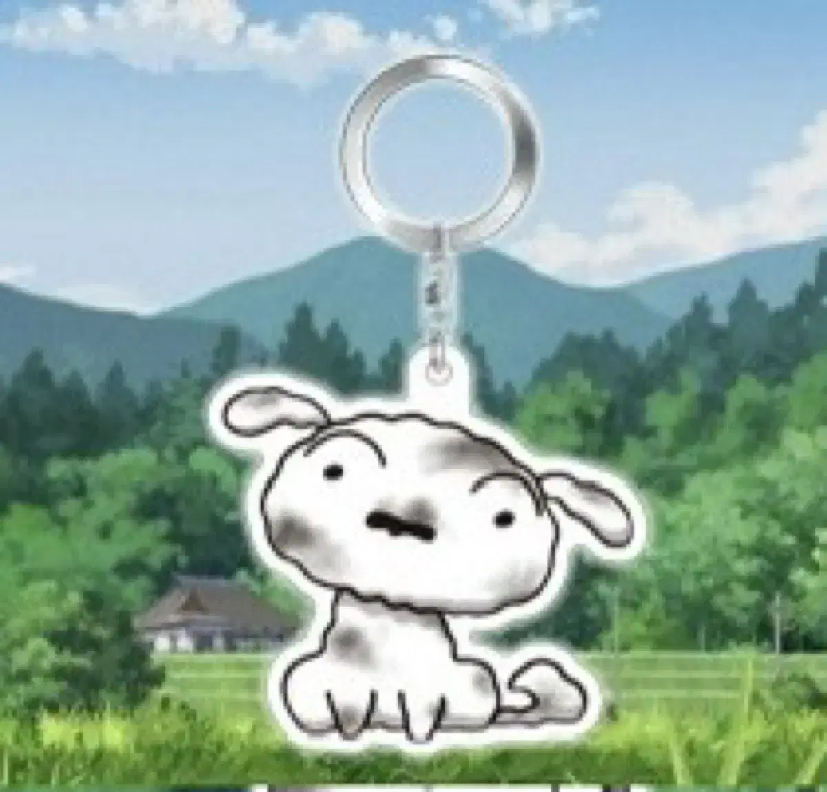 탄광마을의 흰둥이 키링