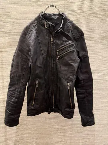 00s fuga 가죽 재킷 일본 라벨
