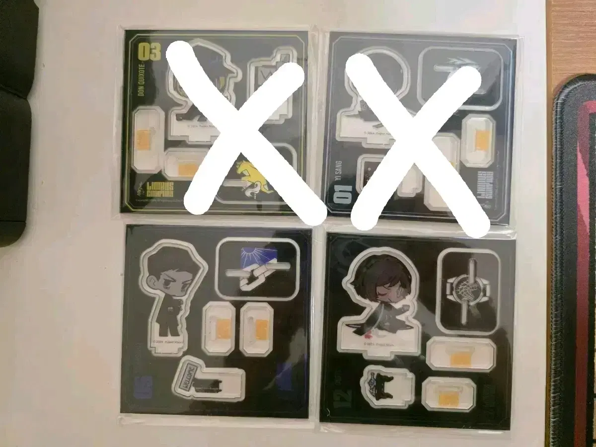 We sell acrylic and other items.