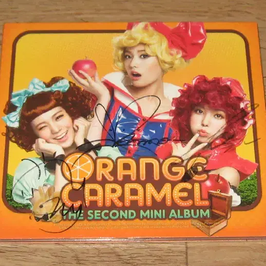 Orange Caramel autographed CD - Aing #오렌지캬라멜,#오렌지카라멜,#오렌지캬라멜싸인 on ...