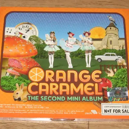 Orange Caramel autographed CD - Aing #오렌지캬라멜,#오렌지