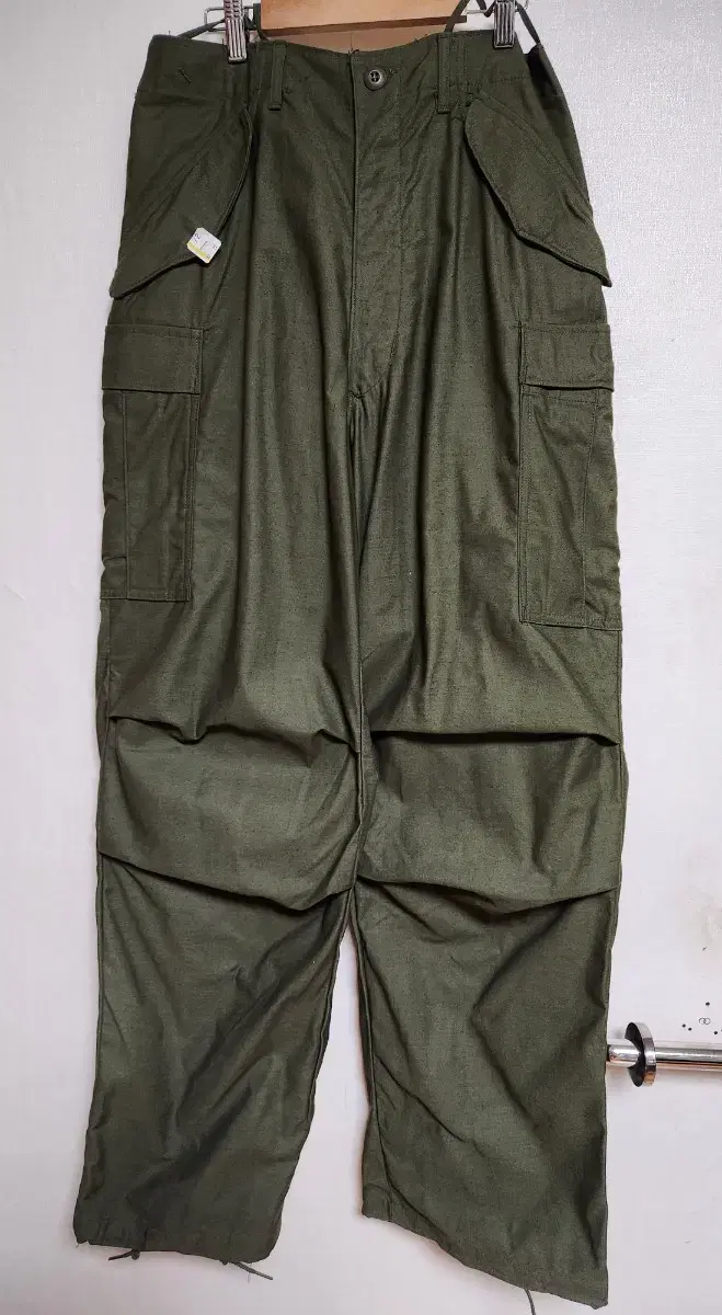US m65바지 스몰롱67년 은색지퍼  데드스탁오리지날 입니다
