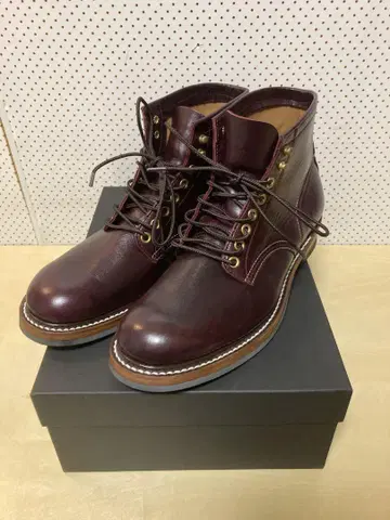 미사용 새상품 Y'2 LEATHER 애니린 호스 부츠 체리 US8.5