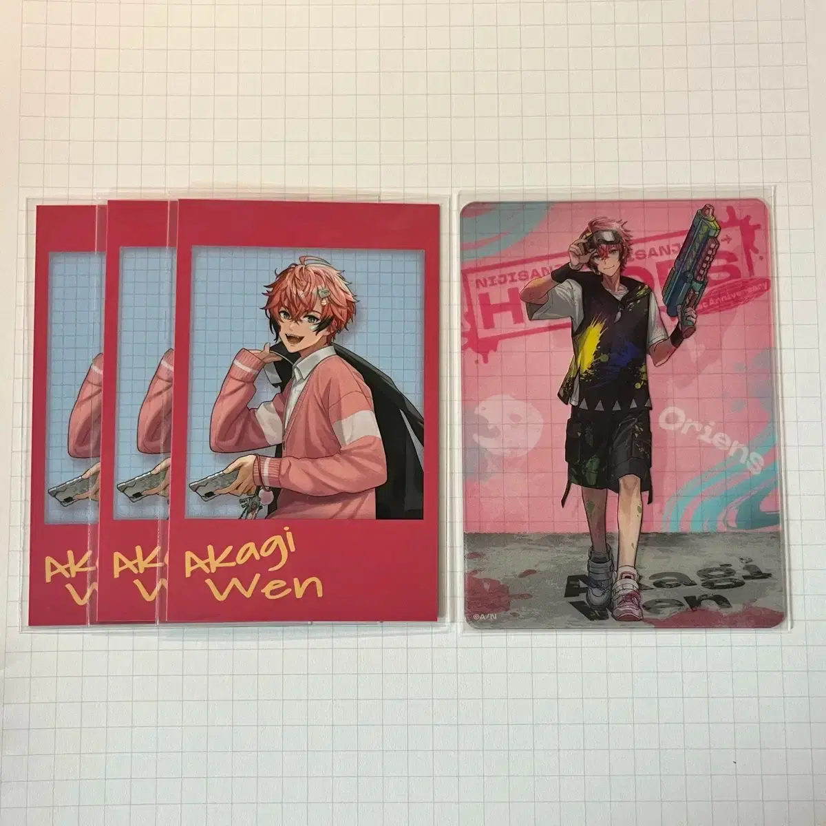 NIJISANJI ORIENS AKAGI WEN CHECK WTS