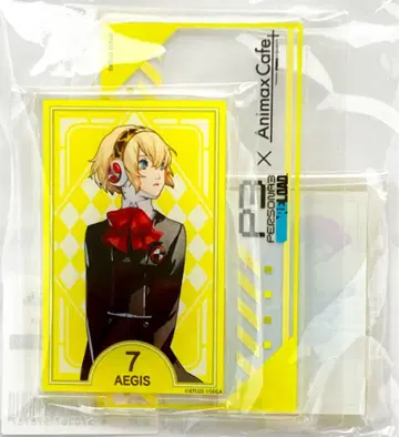 페르소나 3 리로드 트윈 아크릴 스탠드 아이기스 애니맥스 카페