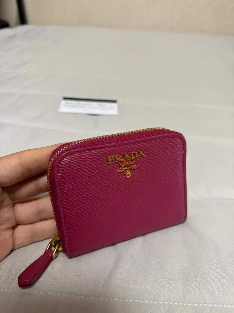 [Best Condition/Genuine] Prada VITELLO Coin Purse