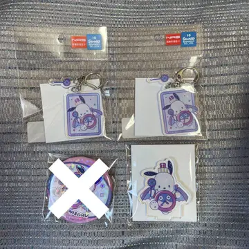 유희왕 산리오 포차코 시간의 마술사 아크링 키링 아크릴 스탠드 캔뱃지