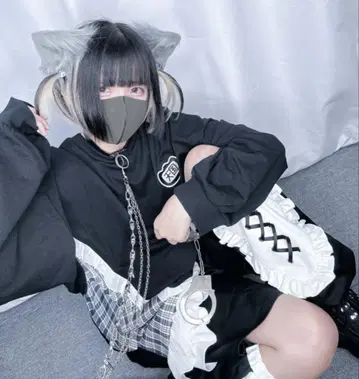 시마무라 누타. 천사계 패션 숏팬츠 하프 팬츠 셋업