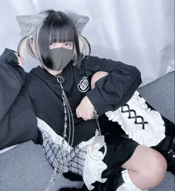 시마무라 누타. 천사계 패션 숏팬츠 하프 팬츠 셋업
