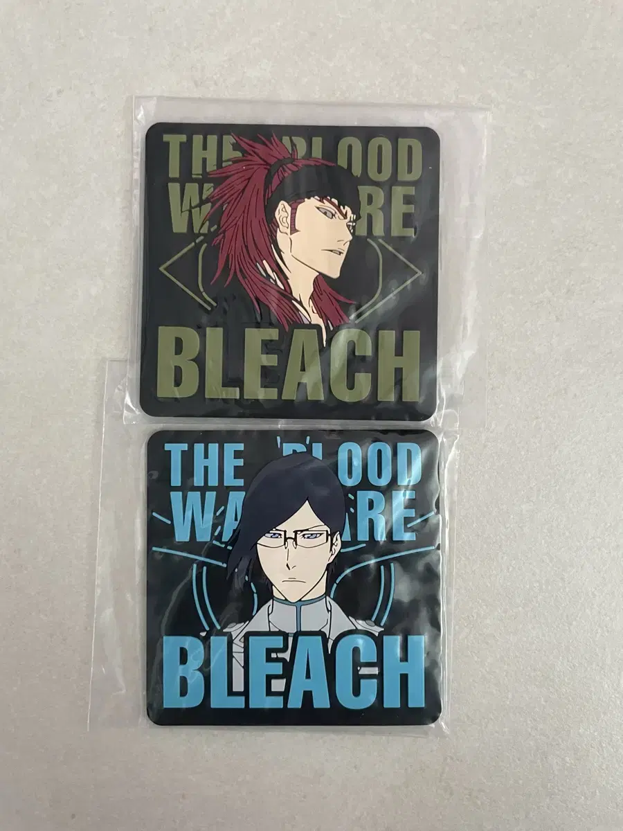 Bleach Best Lottery Coaster Uryu Ishida Abara Renji