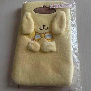 산리오 덕질 응원봉 파우치 폼폼푸딩 노랑 컬러