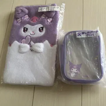 산리오 덕질 응원봉 파우치 덕질 응원봉 쿠로미