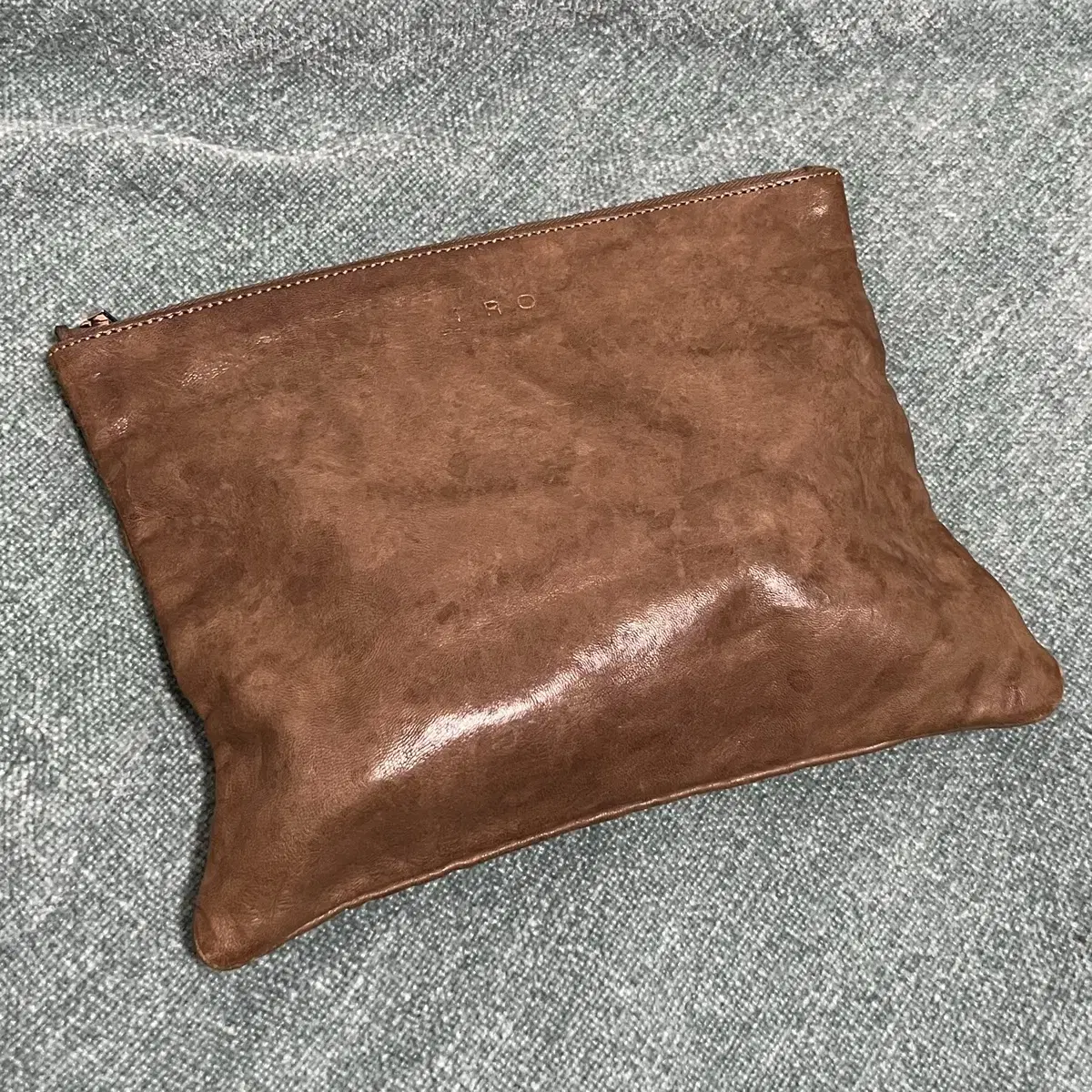 Iro Leather Pow/Clutch