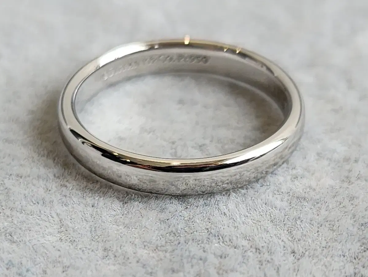 (Genuine) Tiffany & Co. tiffany Forever Wedding Band Ring 12.5 (Korean Size)