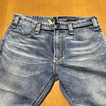 nonnative 빨간색 귀 데님 청바지 W32 유즈드 가공