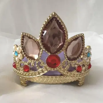 라푼젤 반지 홀더 티아라 왕관