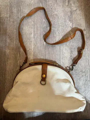 kvell 캔버스 가죽 닥터 백 2way