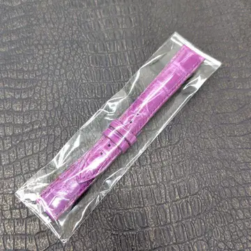 프랭크 뮬러 정품 가죽 벨트 퍼플 16mm 크로커다일 컨디션 최상