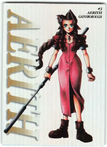 반다이 카드 다스 마스터즈 FF7 에어리스 게인즈부르 3