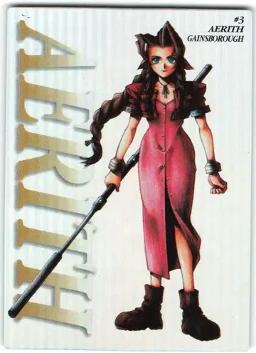 반다이 카드 다스 마스터즈 FF7 에어리스 게인즈부르 3